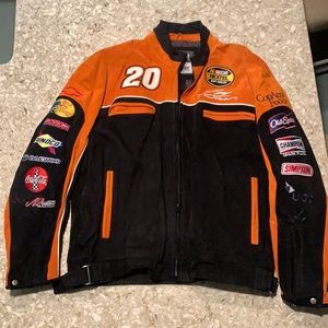 Vintage men’s NASCAR Tony Stewart suede jacket